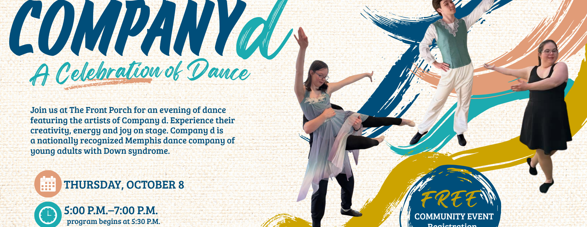 The Front Porch Entertainment Series featuring COMPANY d    A Celebration of Dance